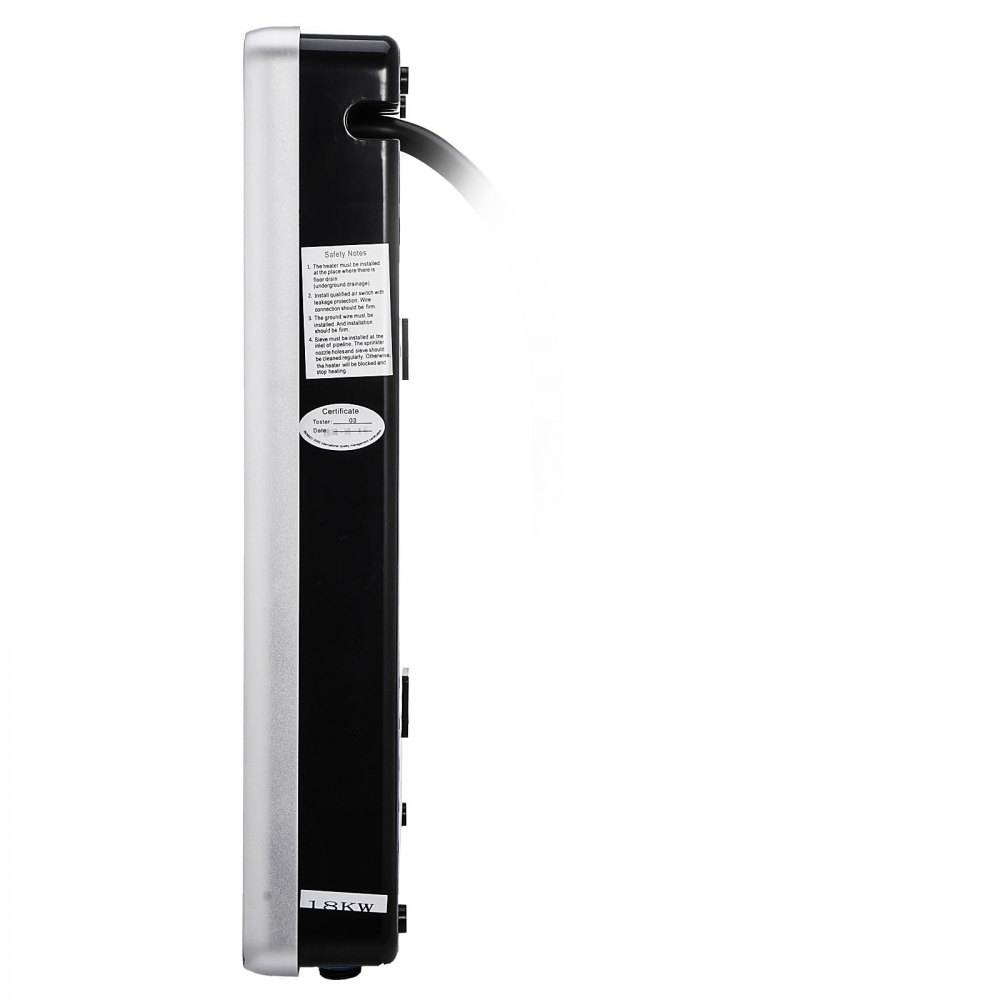 Calentador De Agua Eléctrico Instantáneo 21kw Hogar Autoprotección Caja Fuerte