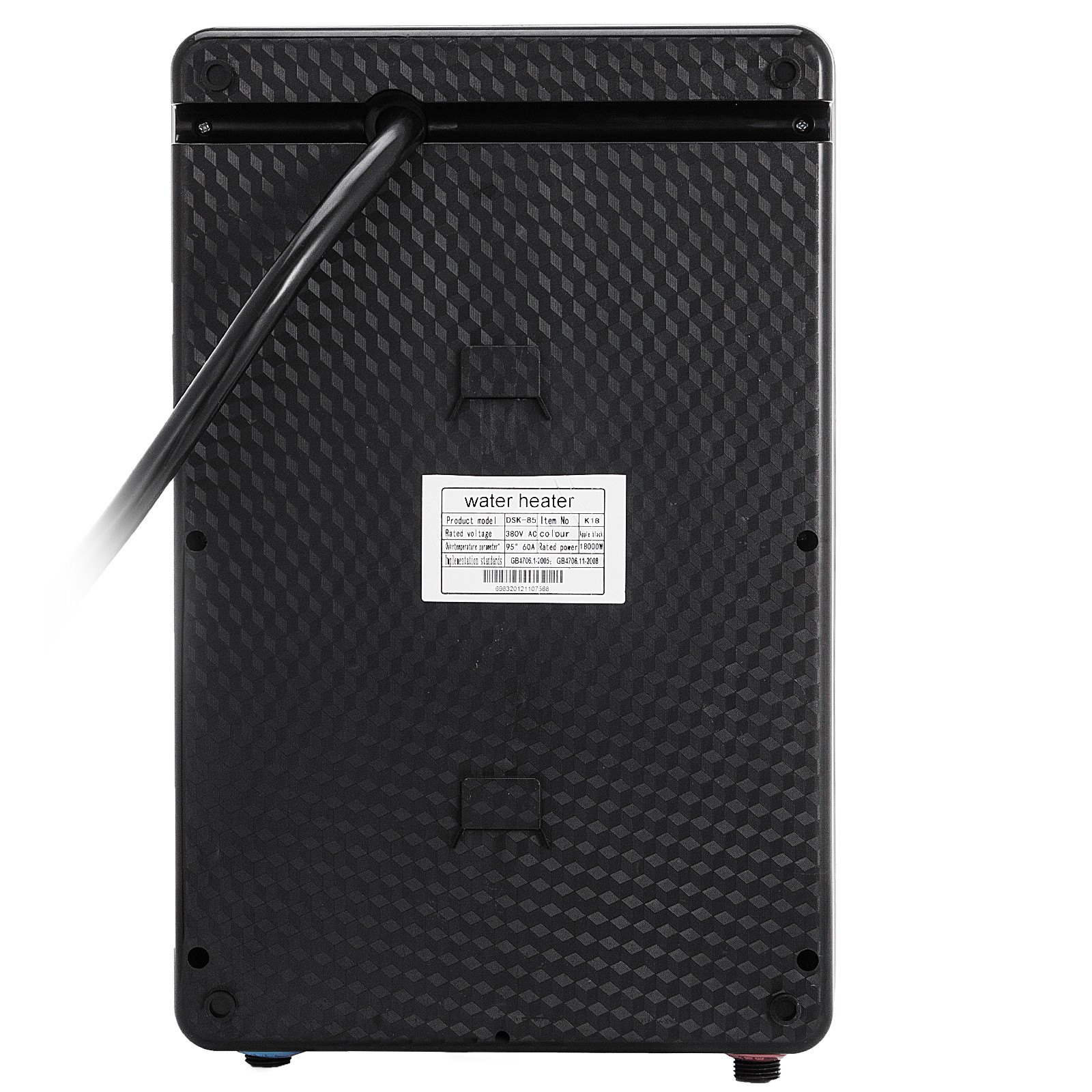 Calentador De Agua Eléctrico Instantáneo 21kw Hogar Autoprotección Caja Fuerte