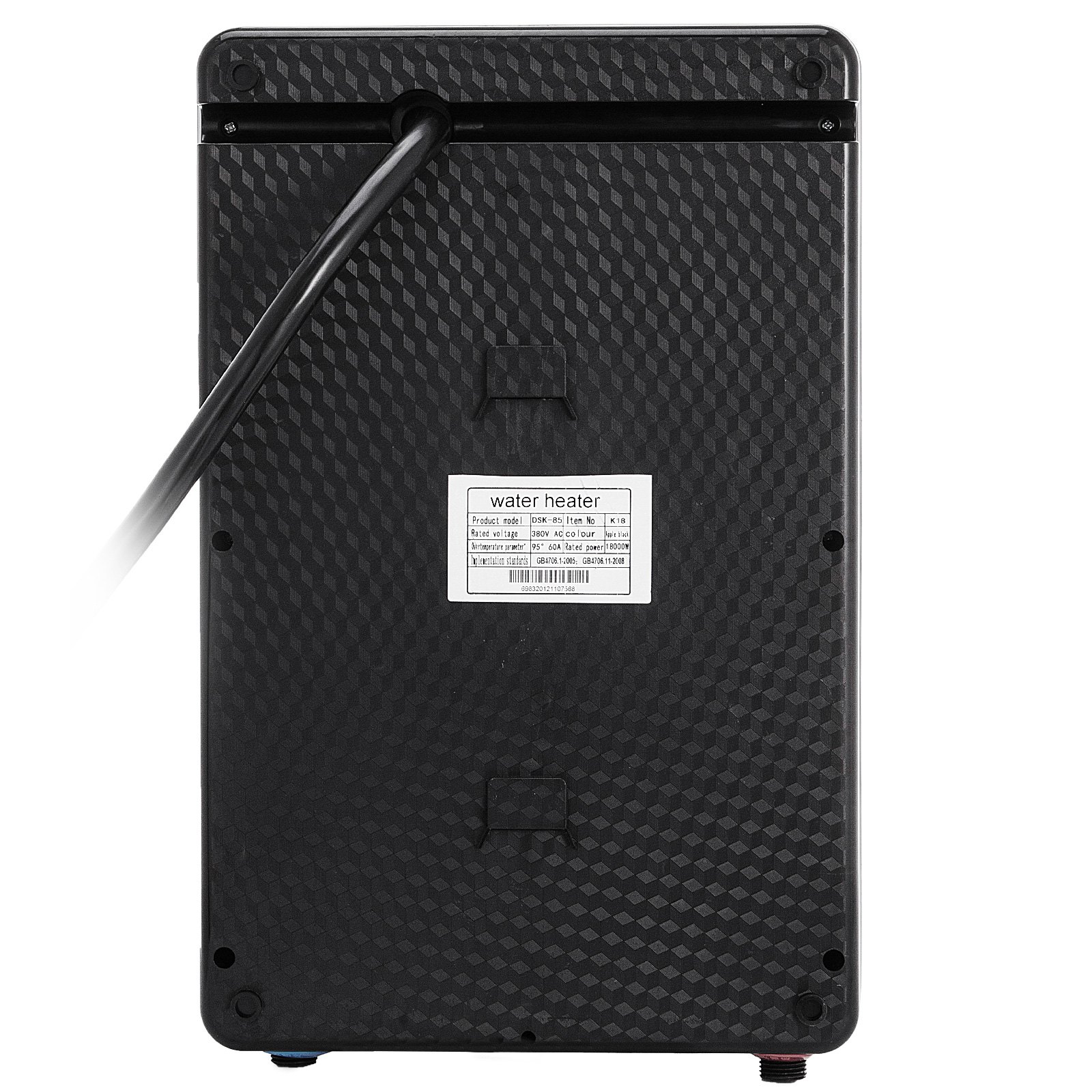 Calentador De Agua Eléctrico Instantáneo 24kw Luz Indicadora Caja Fuerte