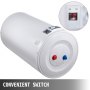 VEVOR Calentador de Agua Eléctrico 2 kW Calentador de Agua Calentador de Agua Instantáneo Eléctrico 45 L Rango de Ajuste de Temperatura 30 - 75 ℃ Presión de Agua de 0,7 MPA para Montado en Pared