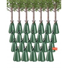 VEVOR 25 PCS Bolsa de Riego para Árboles de 75,7 L con Cremallera para Goteo