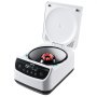VEVOR Centrífuga, Centrífuga Eléctrica de Laboratorio RCF de 100-1900 xg con 1 Rotor para Tubos de 2/5/10/15 ml, Baja Velocidad de 500-4000 rpm y Temporizador, Ideal para Diversos Experimentos