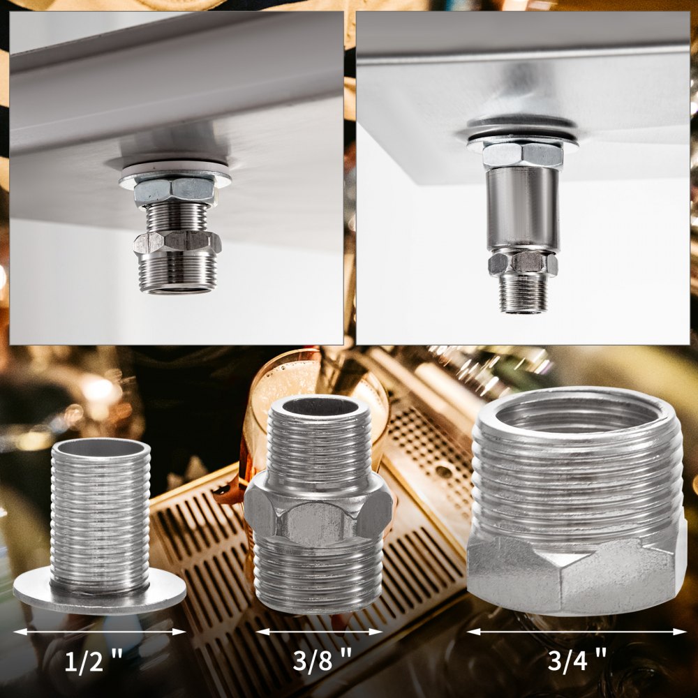 Vevor 48 X 31,3 Cm Bandeja De Goteo De Acero Inoxidable Montaje En Superficie