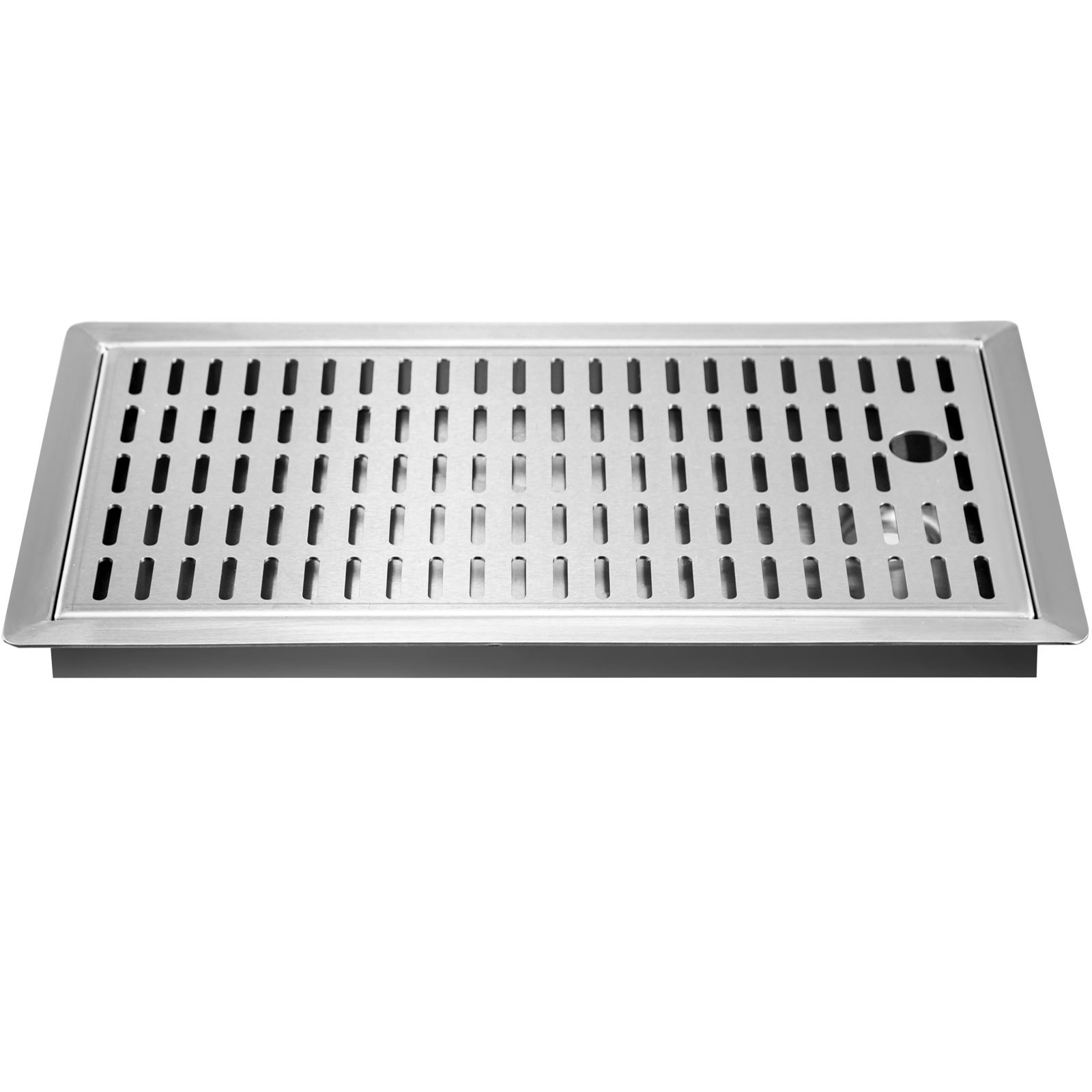 Vevor 48 X 31,3 Cm Bandeja De Goteo De Acero Inoxidable Montaje En Superficie