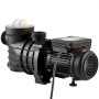 VEVOR Above Ground Pool Pump, 180W, 10,800 L/H Max Flow Single Speed Swimming Pool Pump, AC 220-240V, 2850 RPM, 8 m Max Head Lift, with Filter Basket & Lid, for Above Ground Pools, Hot Tubs, and Spas