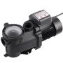 VEVOR Bomba para Piscina 550 W Caudal Máximo de 14000 L/H Bomba de Filtración para Piscina de Una Sola Velocidad, CA 220-240 V, Altura de Elevación Máxima de 12 m, con Temporizador de 24 Horas
