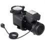 VEVOR Bomba para Piscina 550 W Caudal Máximo de 14000 L/H Bomba de Filtración para Piscina de Una Sola Velocidad, CA 220-240 V, Altura de Elevación Máxima de 12 m, con Temporizador de 24 Horas