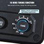 VEVOR Batidora Eléctrica para Batidos de Un Solo Cabezal, 375 W, 3 Velocidades, 15000/18000/21000 RPM, Vaso de Acero Inoxidable de 820 ml para Preparar Bebidas, Té con Leche, Batidos, Barra Casera
