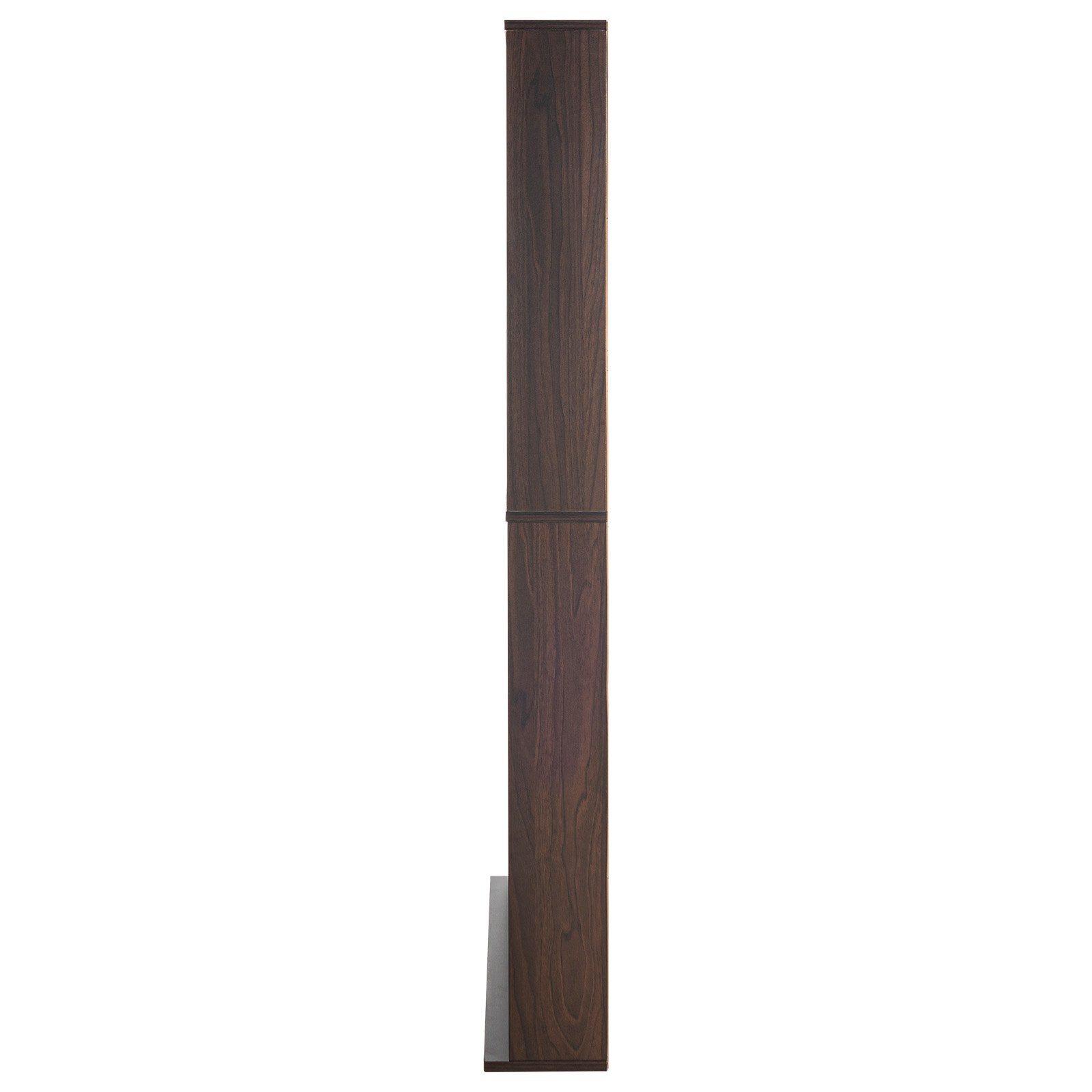 VEVOR Gabinete de almacenamiento multimedia, estante para DVD de 9 capas con capacidad para 756 CD, estantes para CD ajustables, 27 compartimentos, protege y organiza colecciones de música, películas, videojuegos o recuerdos, Espresso