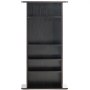 Mueble de almacenamiento multimedia VEVOR, estante para DVD de 5 capas con capacidad para 240 CD, estantes ajustables para CD, protege y organiza colecciones de música, películas, videojuegos o recuerdos, color espresso