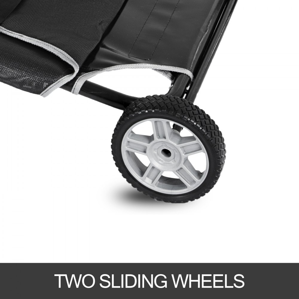 Camilla Para Animales 48x26 Pulgadas Con Capacidad De Las Ruedas 250lb