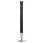 VEVOR Pata de Apoyo para Caravanas 179014 Soporte para Remolque 825 mm Carga de 2722 kg Repuesto Universal para Sistemas Lippert Venture, Atwood y Stromberg Carlson, con Pasador y Base, Negro