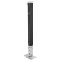 VEVOR Pata de Apoyo para Caravanas 179014 Soporte para Remolque 825 mm Carga de 2722 kg Repuesto Universal para Sistemas Lippert Venture, Atwood y Stromberg Carlson, con Pasador y Base, Negro