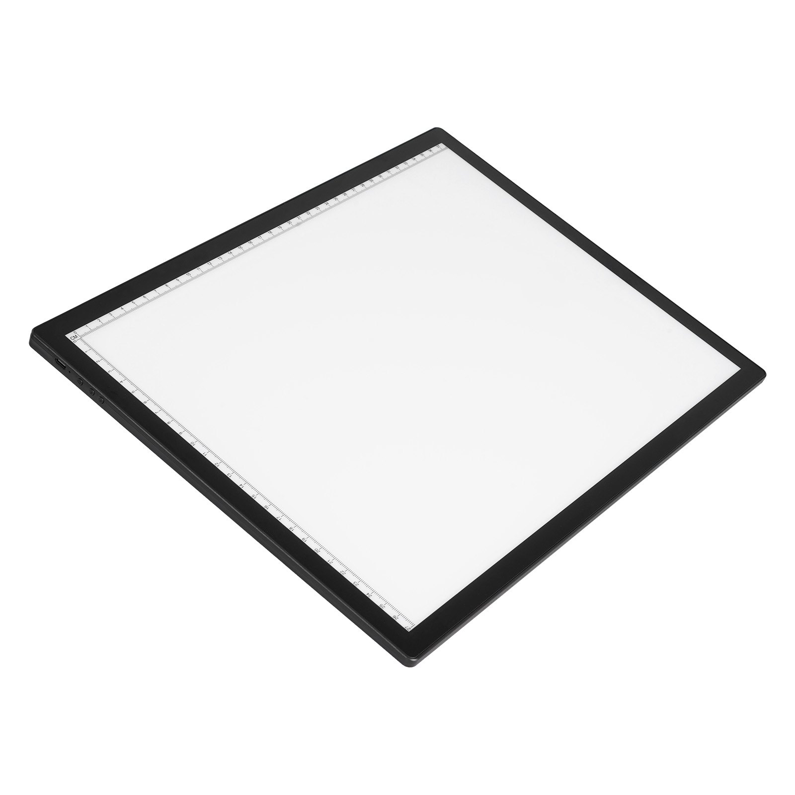 VEVOR Tablero de Luz Panel de Luz LED A3 con Brillo Regulable de 6 Niveles, Mesa de Luz Recargable para Trazado, Caja de Luz para Pintura con Diamantes, Animación, Bocetos, Dibujos, Estarcido, Negro