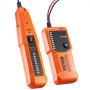 VEVOR Localizador de Cables Subterráneos, Profundidad de Detección de Hasta 1 m y Longitud de Detección de 305 m, Rastreador de Cables y Detector de Roturas con Auriculares para Vallas para Mascotas