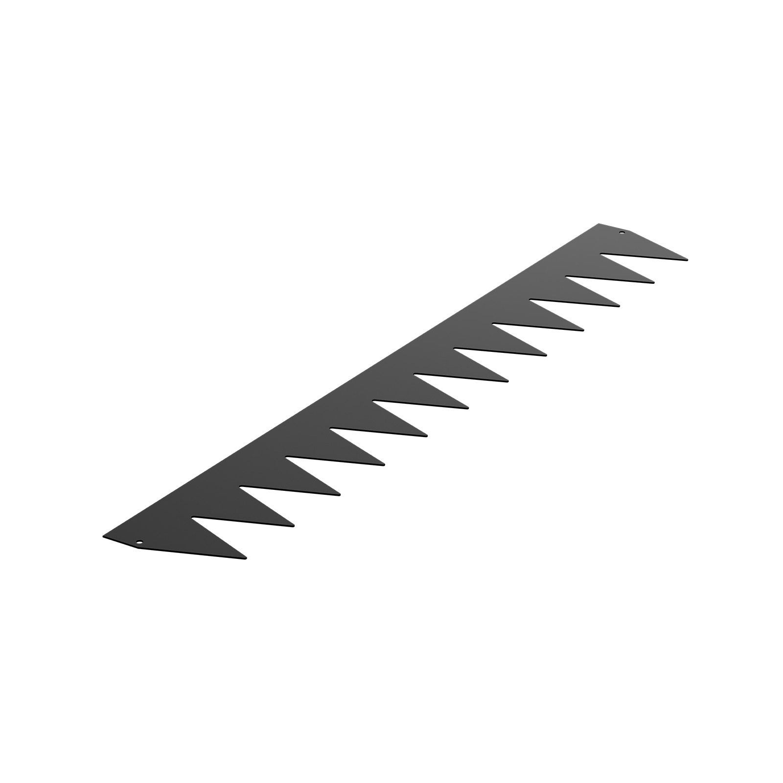 VEVOR Borde de Acero Galvanizado para Paisajismo, 1016 x 152,4 x 1,5 mm, 4 Piezas de Borde de Metal Resistente a la Oxidación, Divisor de Camino de Jardín para Parterres de Flores, Césped, Negro
