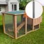VEVOR Malla Metálica 1,22 x 15,24 m Malla de Alambre Fina Diámetro 1,0 mm, Red de Protección para Gallinero Jardín de Plantas, 12,7 x 12,7 mm, Rollo de Rejilla de Acero Galvanizado contra Roedores