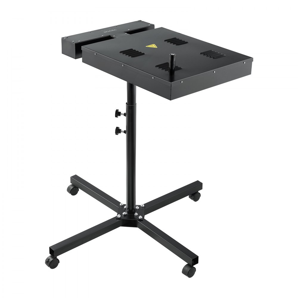 VEVOR Secador de 470 x 635 mm para Serigrafía, Secador de Serigrafía de Alta Potencia con Soporte en Altura, Rotación de 360°, Base en Forma de X, Máquina de Curado de Camisetas de Acero 3600 W