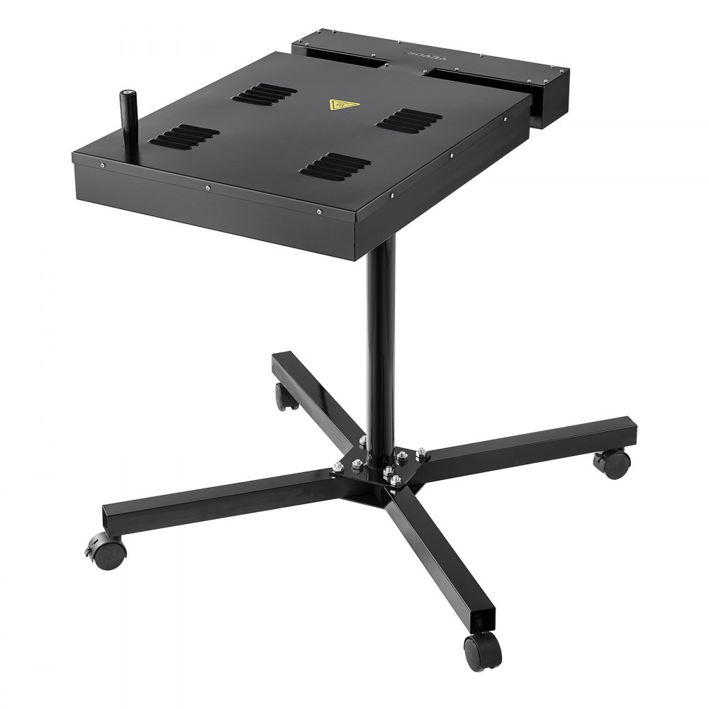 VEVOR Secador de 470 x 635 mm para Serigrafía, Secador de Serigrafía de Alta Potencia con Soporte en Altura, Rotación de 360°, Base en Forma de X, Máquina de Curado de Camisetas de Acero 3600 W