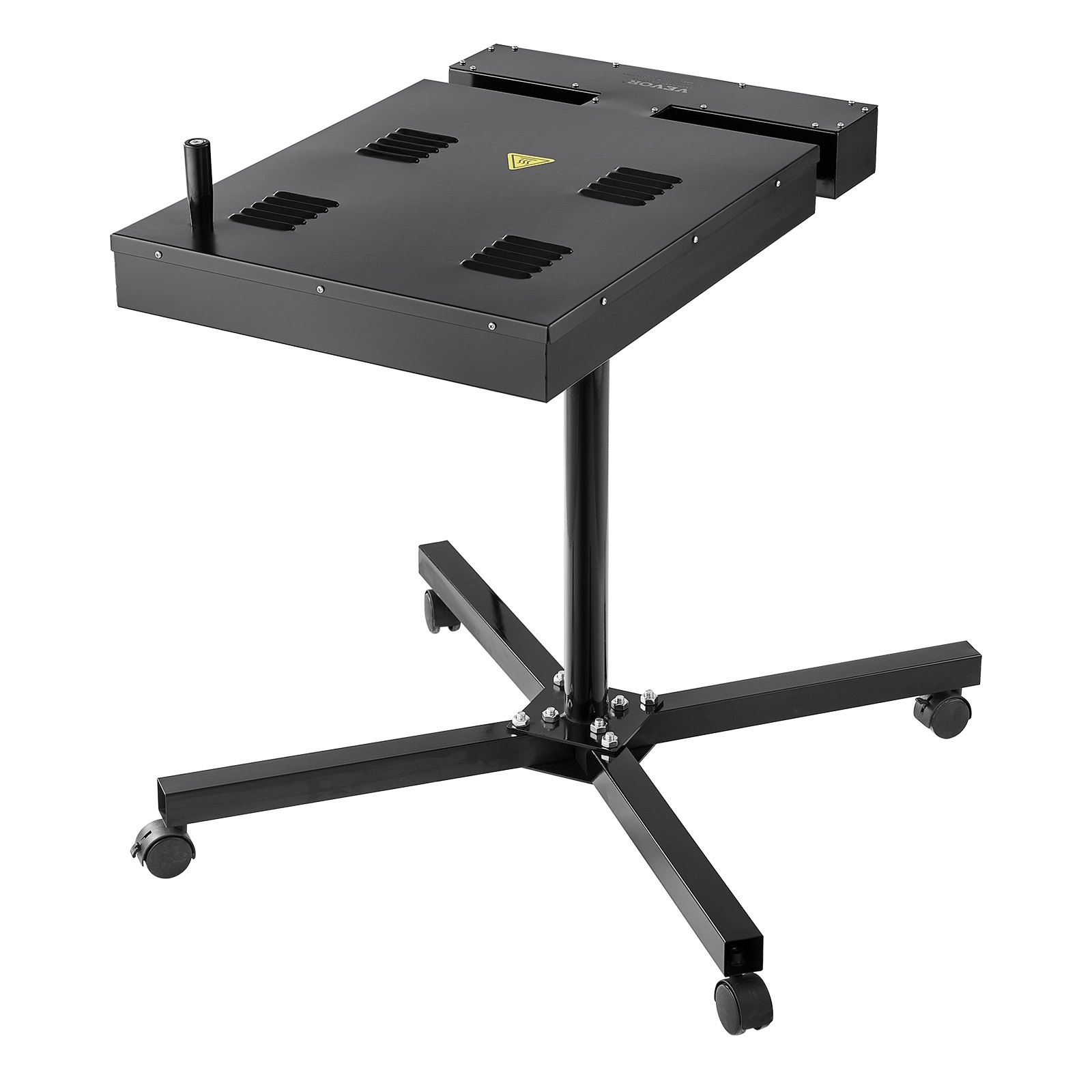 VEVOR Secador de 470 x 635 mm para Serigrafía, Secador de Serigrafía de Alta Potencia con Soporte en Altura, Rotación de 360°, Base en Forma de X, Máquina de Curado de Camisetas de Acero 3600 W