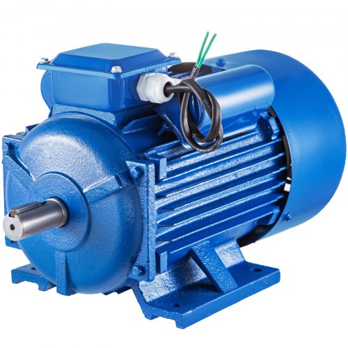 Vevor Motor Corriente Alterna 3,7 Kw Motor Eléctrico Asíncrono Motor Monofásico