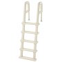 VEVOR Pool Ladder, 75° Inclined 5-Step Staircase with Double Handrail, Pool Entry, 136kg Load Capacity, for 122-137cm Built-in & Above Ground Pools on Any Deck Surface Indoor & Outdoor