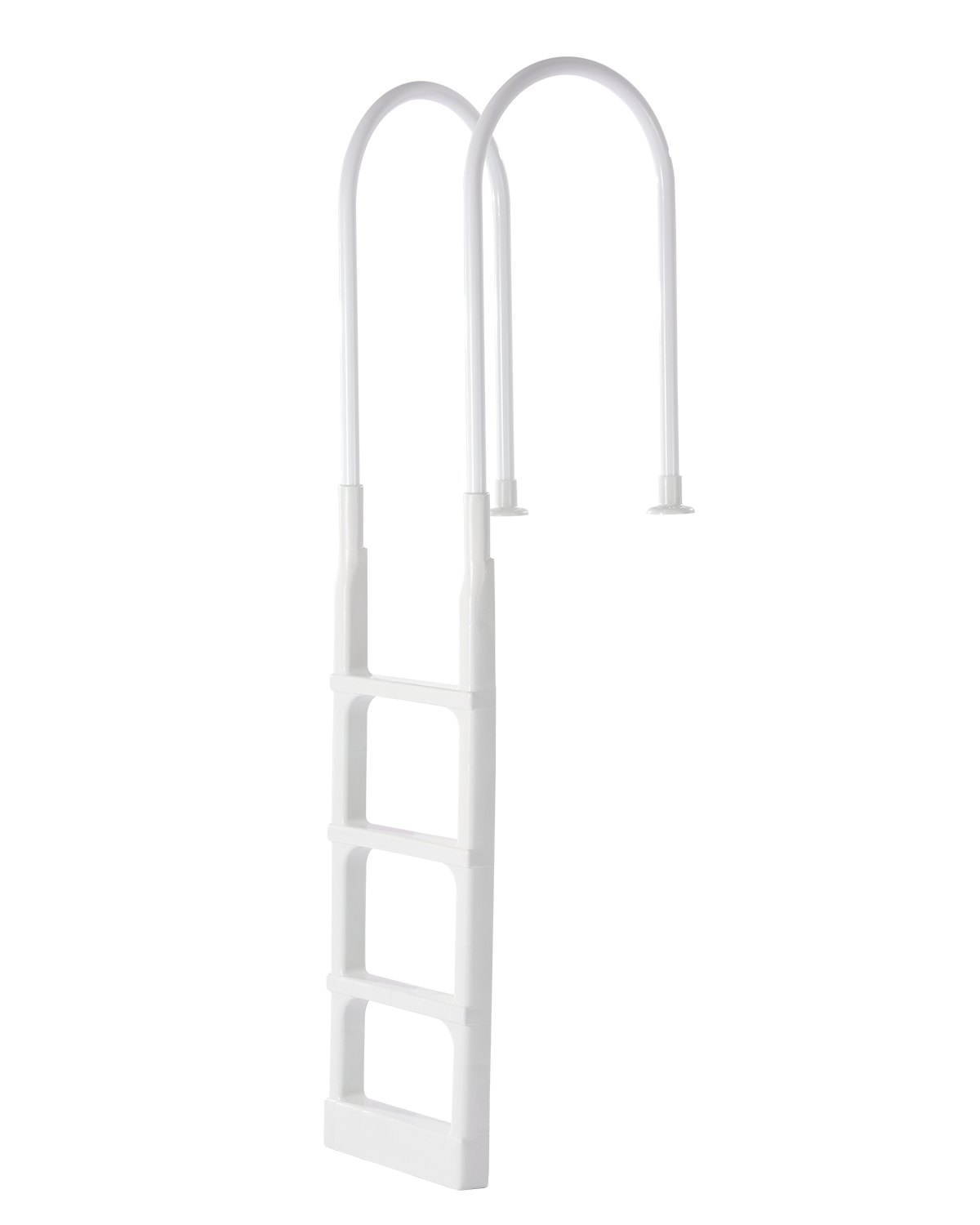 VEVOR Pool Ladder, 4-Step Staircase with Double Handrail, Pool Entry, 136 kg Load Capacity, for 122-137 cm In-Ground and Above-Ground Pools on Any Deck Surface, Indoors and Outdoors