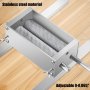 VEVOR Molino Maíz EléctricoTrituradora Molino de Malta Tamaño de Huella 35,1 x 15,2 cm Acero Inoxidable Molino Manual de Cerveza Casera