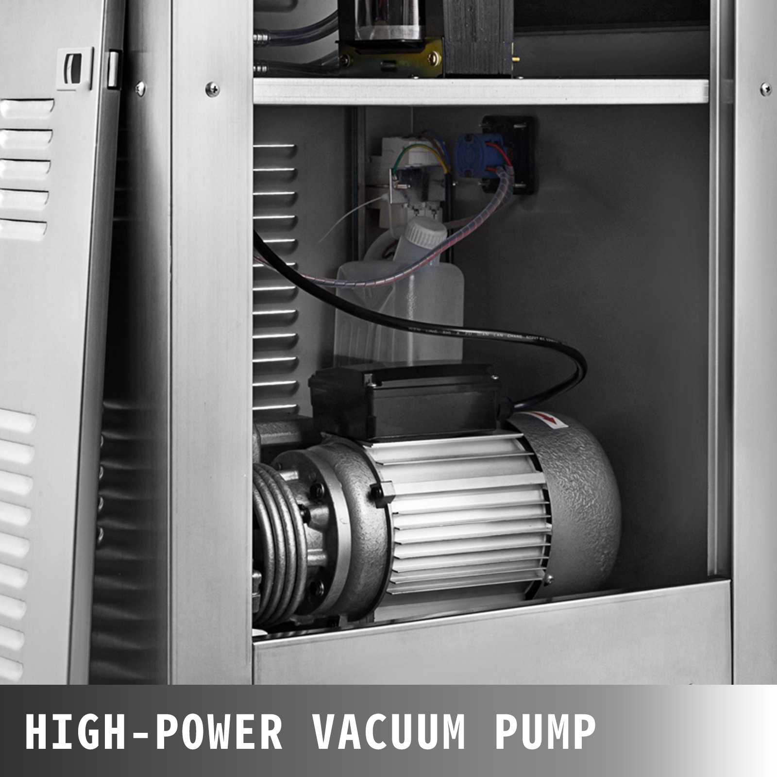 Envasadora al Vacío DZ-400S Máquina de Sellado 500W Selladora para Alimentos