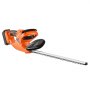 VEVOR Cortasetos Eléctrico, 1200 RPM Cortasetos Inalámbrico con Cuchilla de Doble Acción de 510 mm y Diseño Seguro, Batería de 20 V 2 A, para Ramas Bajas, Jardinería, Cuidado del Césped del Patio
