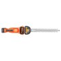 VEVOR Cortasetos Eléctrico, 1200 RPM Cortasetos Inalámbrico con Cuchilla de Doble Acción de 510 mm y Diseño Seguro, Batería de 20 V 2 A, para Ramas Bajas, Jardinería, Cuidado del Césped del Patio