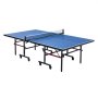 VEVOR Mesa de Ping-pong para Juego de Tenis de Mesa 2740x1525x760 mm Mesa de Ping-pong de MDF Plegable Portátil para Interiores con Red de Liberación Rápida y Ruedas de Bloqueo Tapas de 18 mm