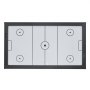VEVOR Air Hockey Table (214 cm) with 2 Pushers & 2 Pucks & Electronic Score Counter & X-Shaped Legs, Air-Powered Hockey Game Table for Family Playrooms, Parties, Family Gatherings, and Offices