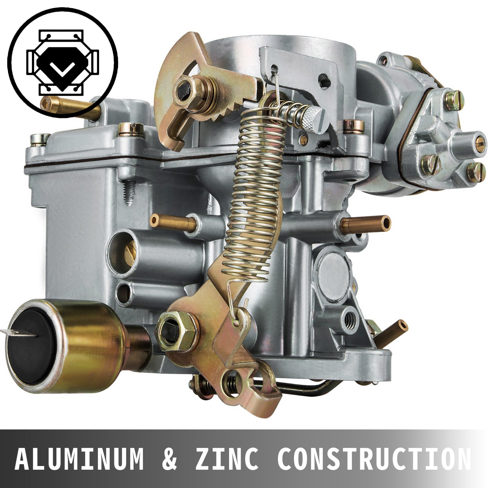 34 Carburador Pict-3 Con Hardware 12v Eléctrico Para Vw Beetle 113129031k