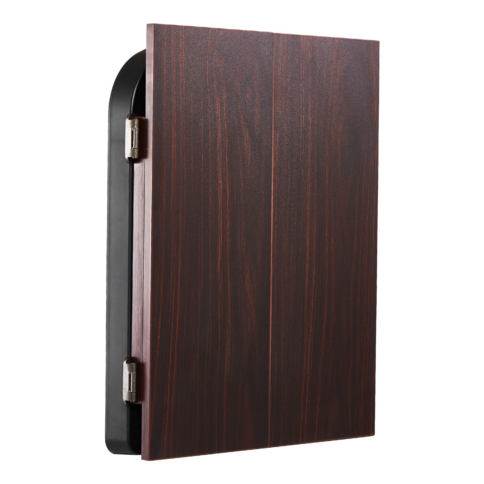 VEVOR Juego de Tablero de Dardos y Gabinete, Paquete Listo para Jugar Juego de Gabinete de Dardos, Oculto con Puntuación Electrónica, Fácil Montaje, Completo con Todos los Accesorios, Φ 34,3 cm