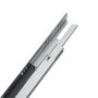 VEVOR Guías para cajones, 10 pares de guías de bolas para cajones 533,4 mm Cierre suave y silencioso 45,4 kg Riel guía de acero de montaje lateral inferior con cerradura para gabinete de cocina