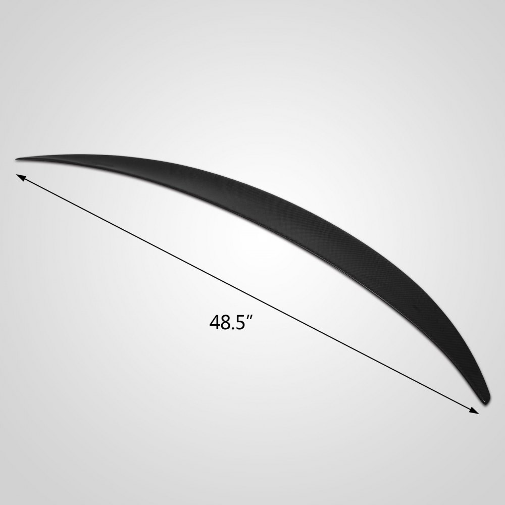 VEVOR Alerón Trasero Coches Alerón de Fibra de Carbono 07-13 E82 Serie 1 Coupe