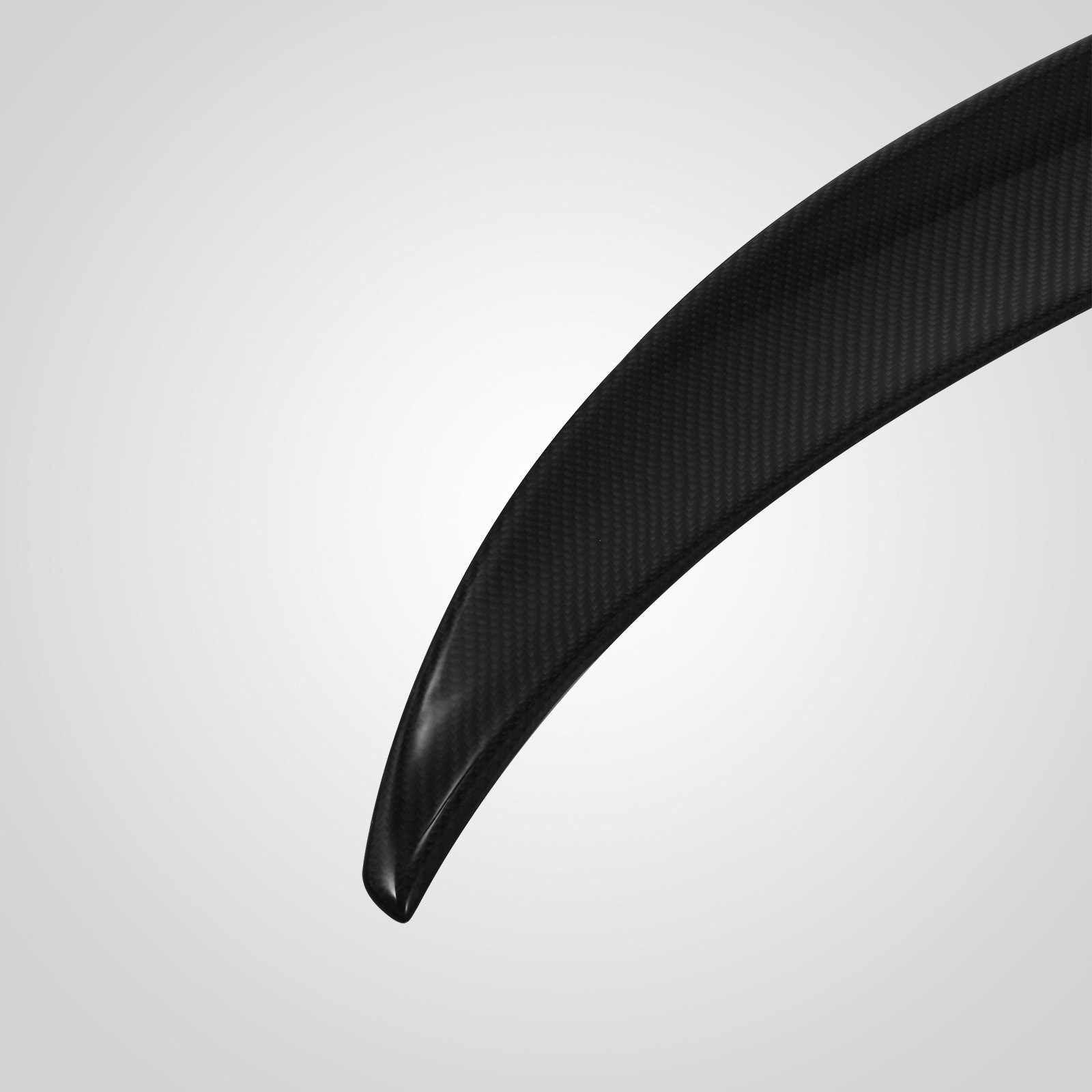 VEVOR Alerón Trasero Coches Alerón de Fibra de Carbono 07-13 E82 Serie 1 Coupe