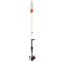 VEVOR Gas Pole Saw, 25CC 2 Stroke Gas Powered Pole Saws with 30.5 cm Cutting Bar, Cordless Tree Trimmer with 650ml Fuel Tank, 2.12 to 3.62 m Extendable, Powerful Chainsaw for Tree Trimming Pruning