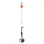 VEVOR Motosierra de Pértiga a Gasolina, Motosierra Inalámbrica de 33 cc y 2 Tiempos con Barra de Corte de 20,3 cm, Tanque de Combustible de 850 ml y Extensible de 2,04-3,54 m para Podar Árboles
