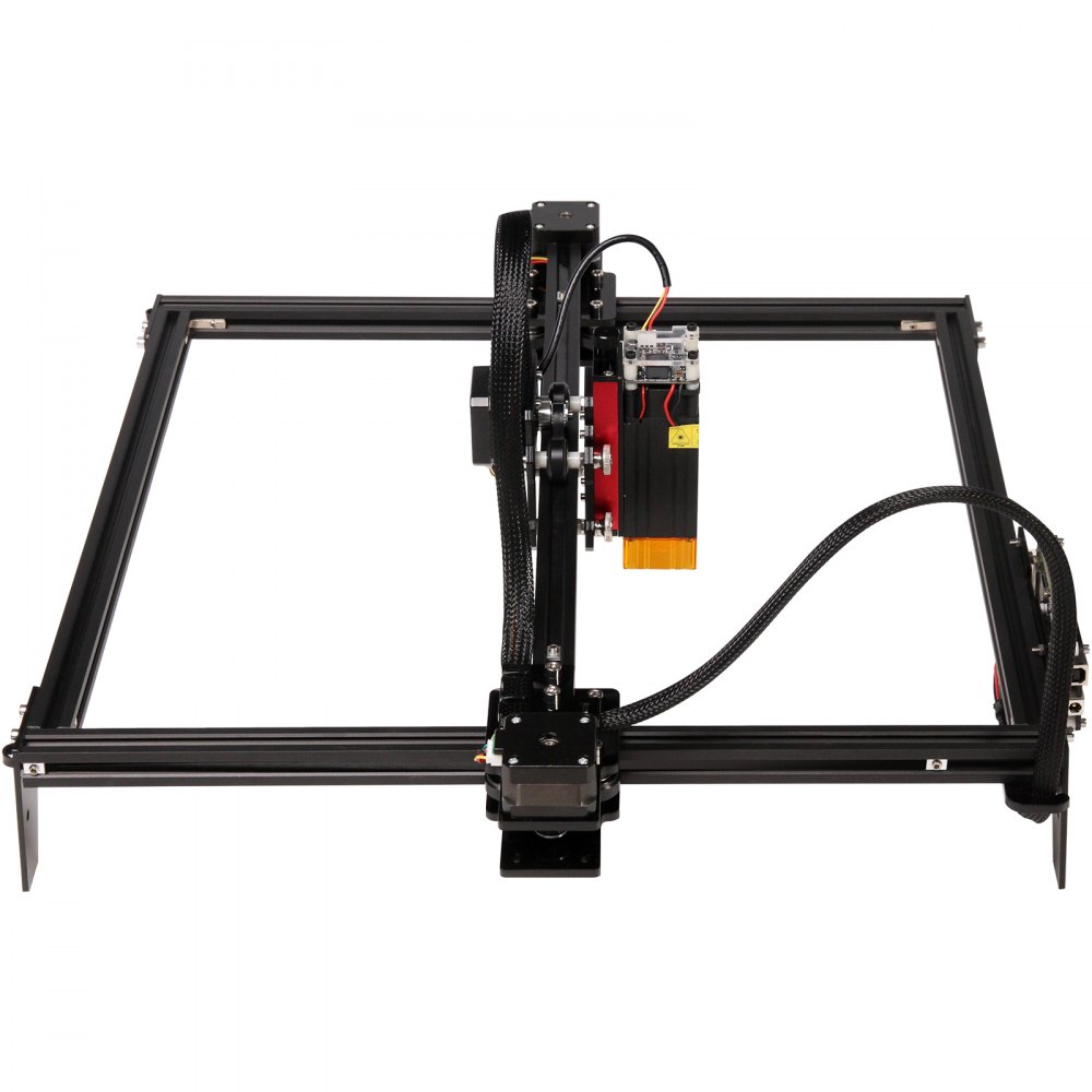 VEVOR Laser Engraving Machine, Working Area 310 x 300 mm, Engraving Device, 0.02 mm Laser Engraver, 450 nm Engraving Milling, Laser Engraving 5.5 W Cutting Machine, 6000 mm/min, Suitable for Wood, Metal, Acrylic