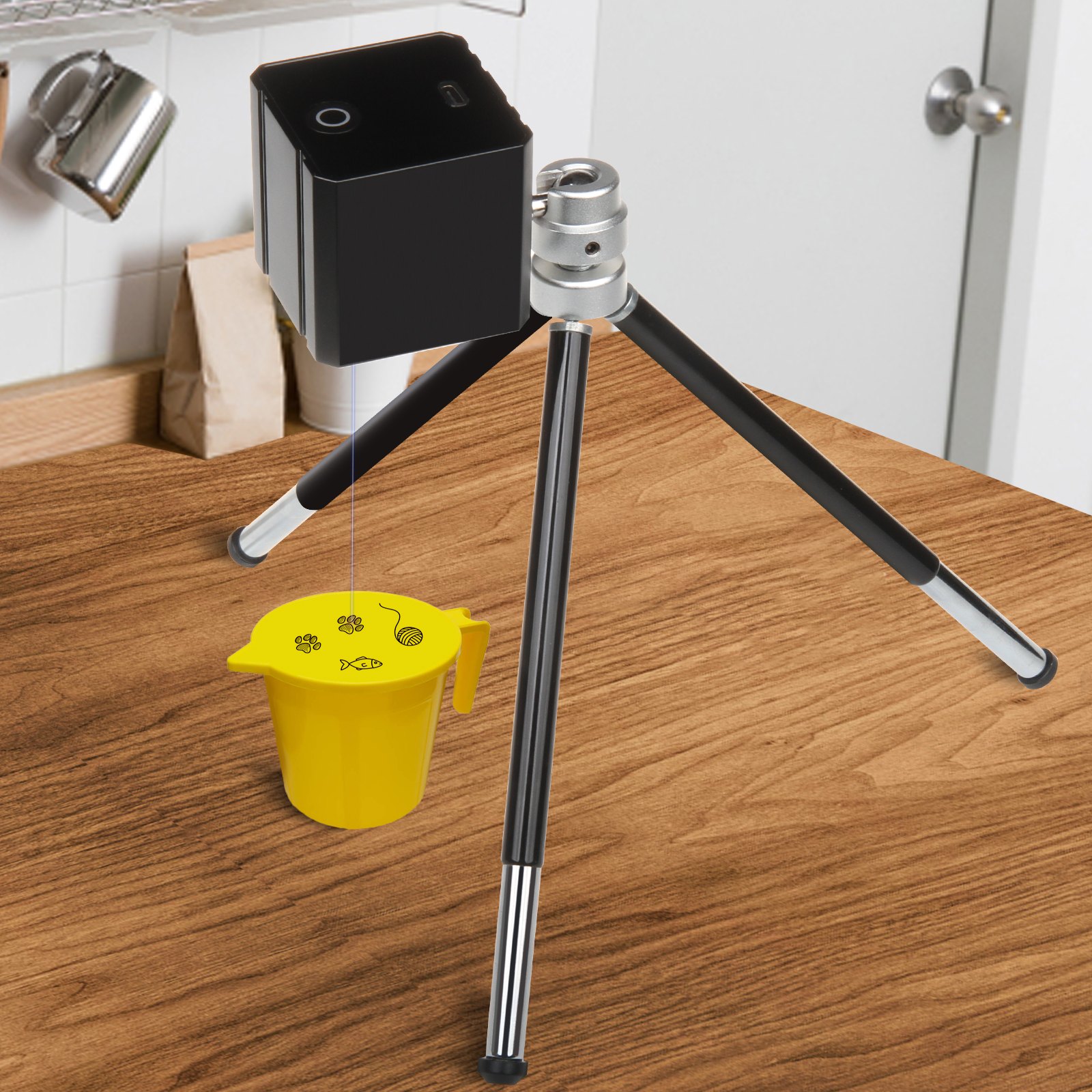 VEVOR Grabadora Láser Aleación de Aluminio Cortadora Láser JPG / BMP / PNG / Código G Máquina de Grabado CNC y Trípode para Grabar Varios Materiales, como Papel, Tela, Madera, Cuero, Fieltro, Plástico