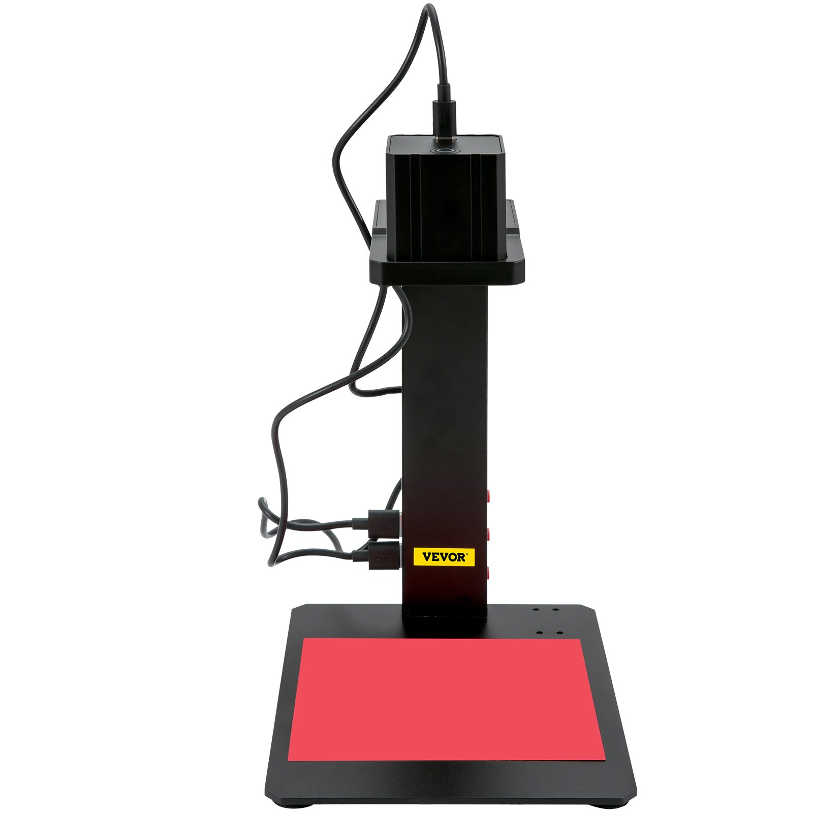 VEVOR Cortadora Láser 100 x 100 mm JPG / BMP / PNG / Código G Máquina de Grabado Láser Portátil con Soporte de Enfoque Automático Mini Grabador Láser para Varios Materiales, como Papel, Tela, Madera