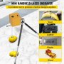 VEVOR Grabadora Láser 100 x 100 mm Aleación de Aluminio Máquina de Grabado CNC y Trípode Oro JPG / BMP / PNG / código G Máquina de Grabado Láser para Grabar Varios Materiales, como Papel, Tela, Madera
