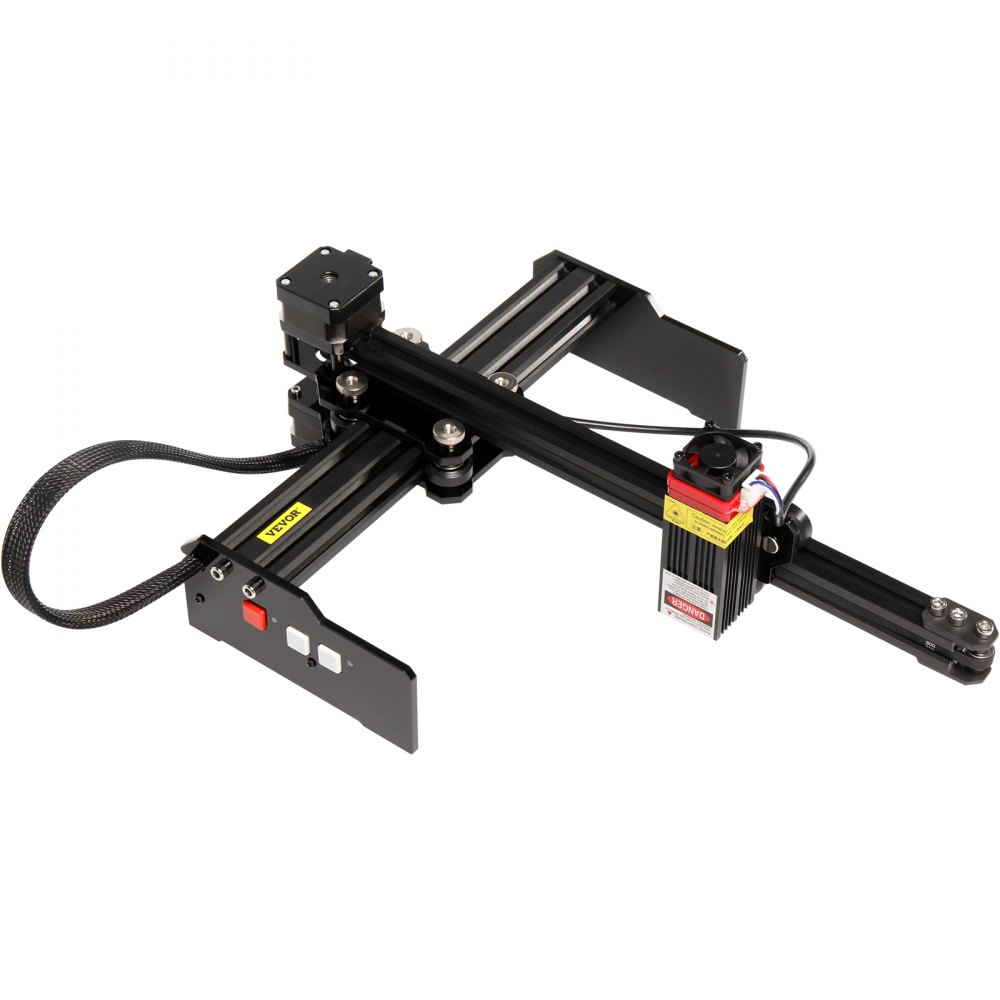 VEVOR Laser Engraving Machine, working area 270 x 440 mm, engraving device, 0.05 mm laser engraver, 450 nm engraving milling, 4.5 W laser engraving cutting machine, 6000 mm/min. Suitable for wood, metal, acrylic.