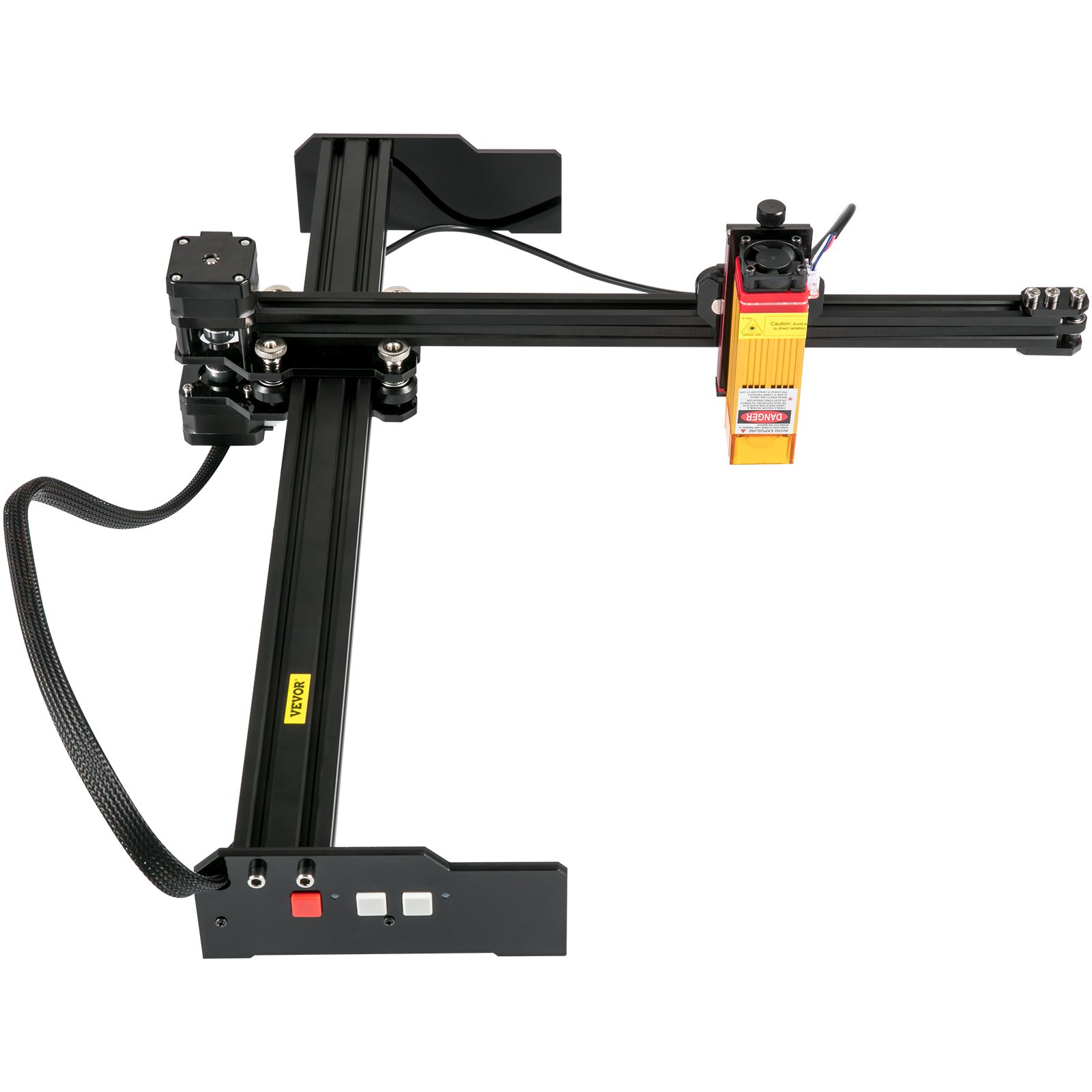 VEVOR Laser Engraving Machine, working area 270 x 440 mm, engraving device, 0.02 mm laser engraver, 450 nm engraving milling, 5.5 W laser cutting machine, 6000 mm/min. Suitable for wood, metal, acrylic.