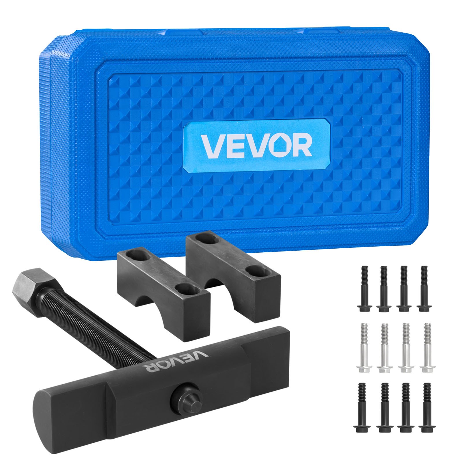 VEVOR Yoke Puller, Made for Class 6-8 Transportation Trucks and Equipment, Heavy Duty Yoke Removal Tool Kit, Automotive Yoke Puller Kit Compatible with Kenworth, Peterbilt, Freightliner, Mack, Volvo