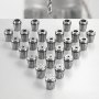VEVOR ER32 Collet Set 1/16"-13/16" 25 Piece ER32 Spring Collet Chuck Set, for Milling Machines & Drill Presses, 0.0008" TIR High Concentricity, Precision Lathe Chuck Tool with Storage Box, Alloy Steel