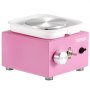 VEVOR Mini Pottery Wheel, 0-320 RPM, Adjustable Speed, Detachable Basin Forming Machine, 2.56 in/3.94 in, 2 Turntables, Electric Ceramic Pottery Wheel, 18-Piece Accessory Set, for Arts and Crafts, DIY, Pink