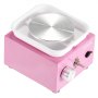 VEVOR Mini Pottery Wheel, 0-320 RPM, Adjustable Speed, Detachable Basin Forming Machine, 2.56 in/3.94 in, 2 Turntables, Electric Ceramic Pottery Wheel, 18-Piece Accessory Set, for Arts and Crafts, DIY, Pink